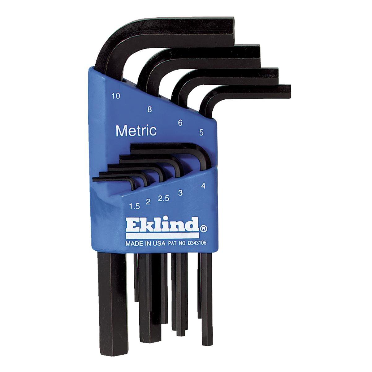 Eklind® SAE/Metric L-Wrench Combination Hex Key Set - 22 Piece at