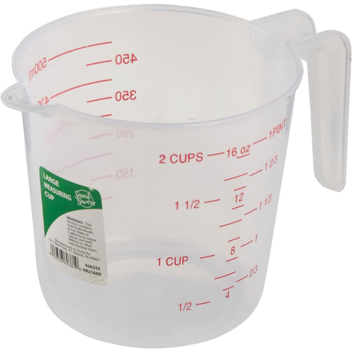 Norpro 4-Cup Capacity Plastic Measuring Cup (4 Pack)