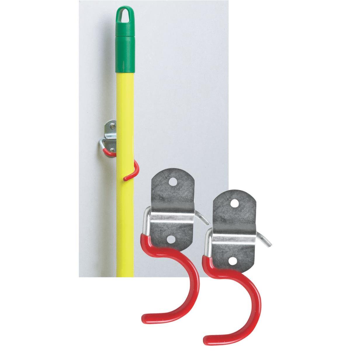 4 In. Double Arm Safety Tip Straight Pegboard Hook (2-Count