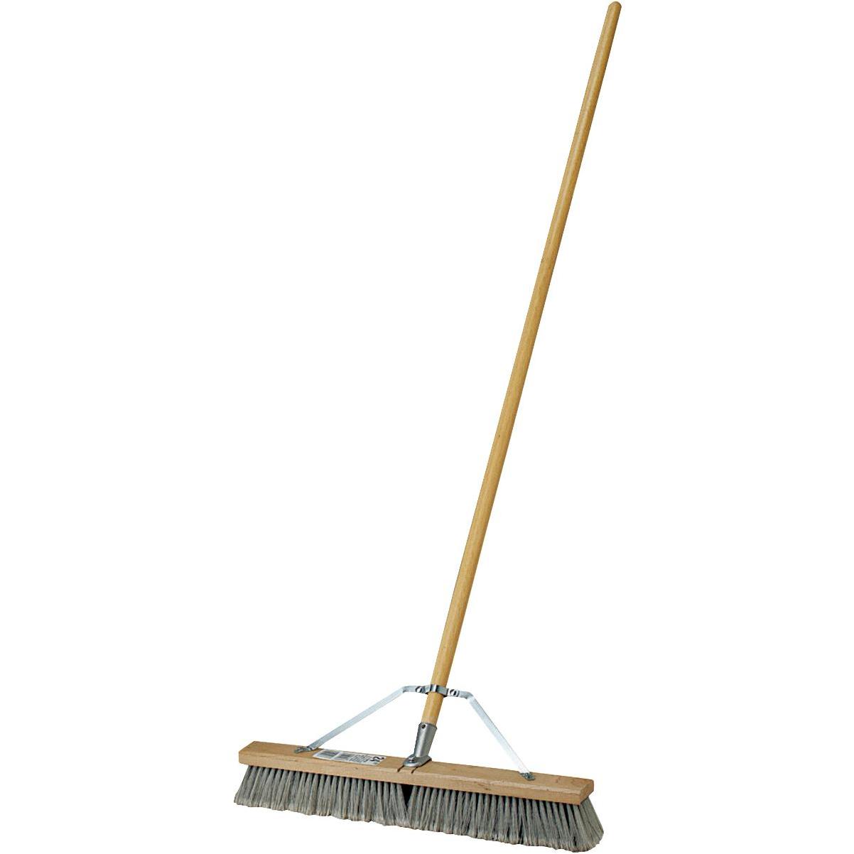 Jobsite Push Broom, Commercial Grade, 24-In.