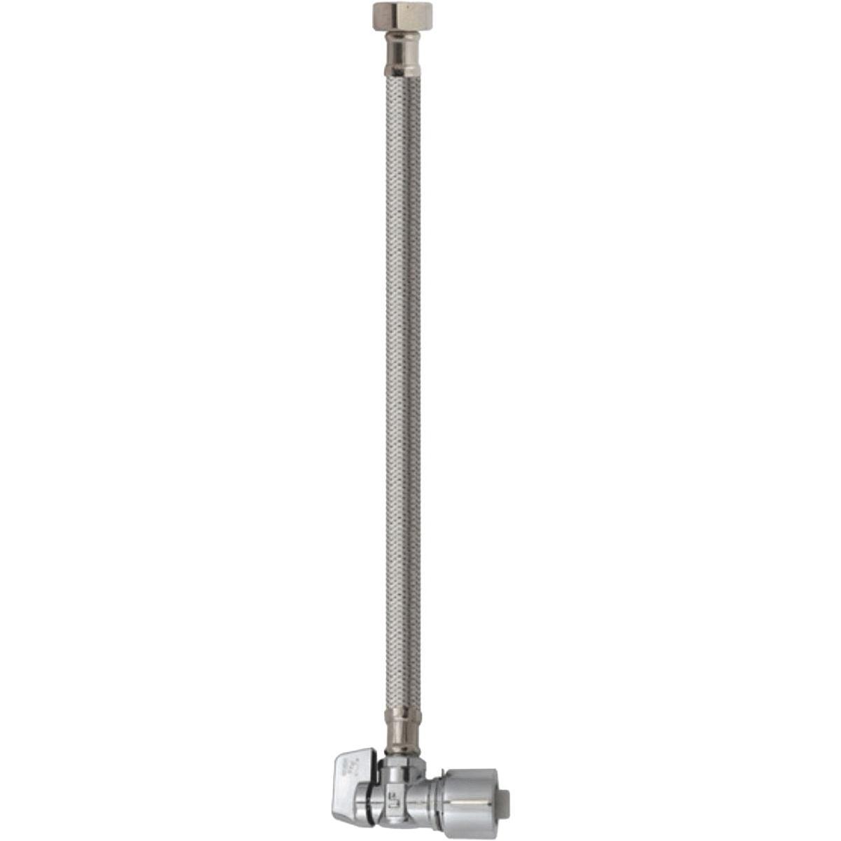 Keeney 5/8 In. x 20 In. Stainless Steel Quick Lock Toilet Supply Tube