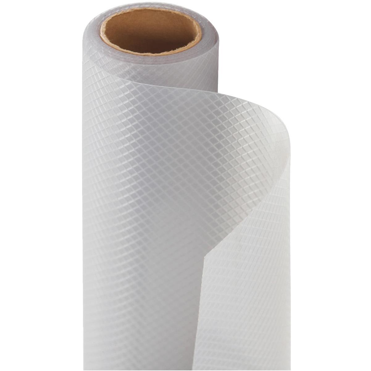 Warp's Plast-O-Mat 10 ft. L X 24 in. W Clear Non Adhesive Ribbed