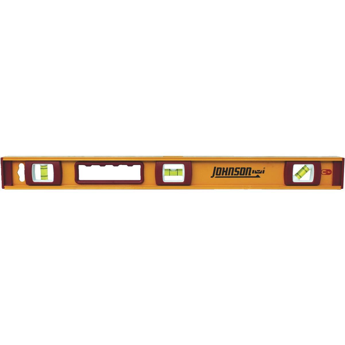 Johnson Level 24 In. Aluminum Magnetic Heavy-Duty I-Beam Level