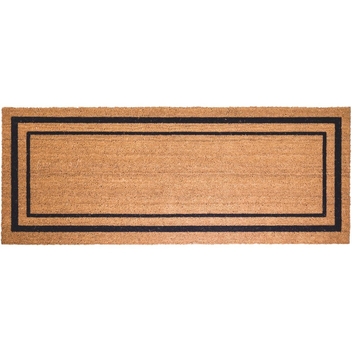 Americo Home Tan 24 In. x 60 In. Coir/Vinyl Door Mat