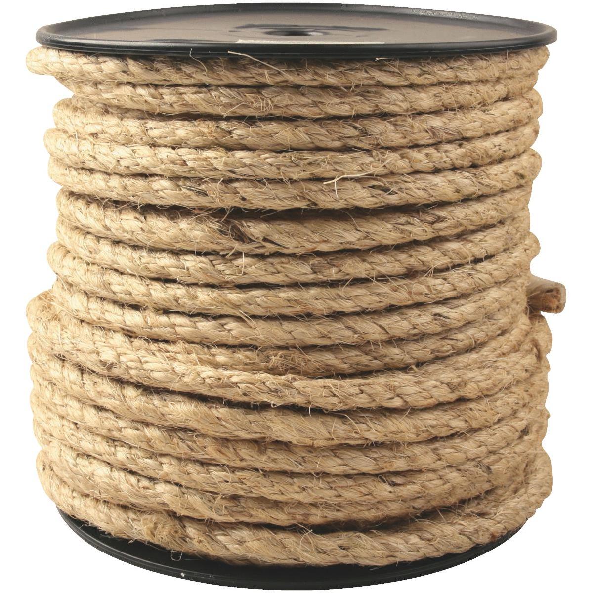 Do it Best 1/4 In. x 100 Ft. Natural Twisted Sisal Fiber Packaged