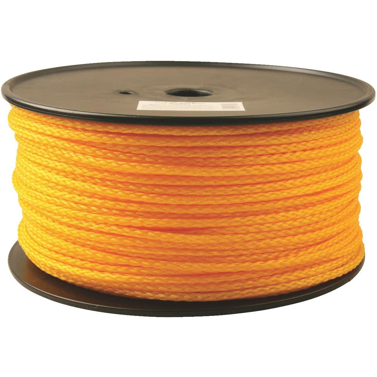 Yellow Polypropylene Rope | Hollow Braid Rope