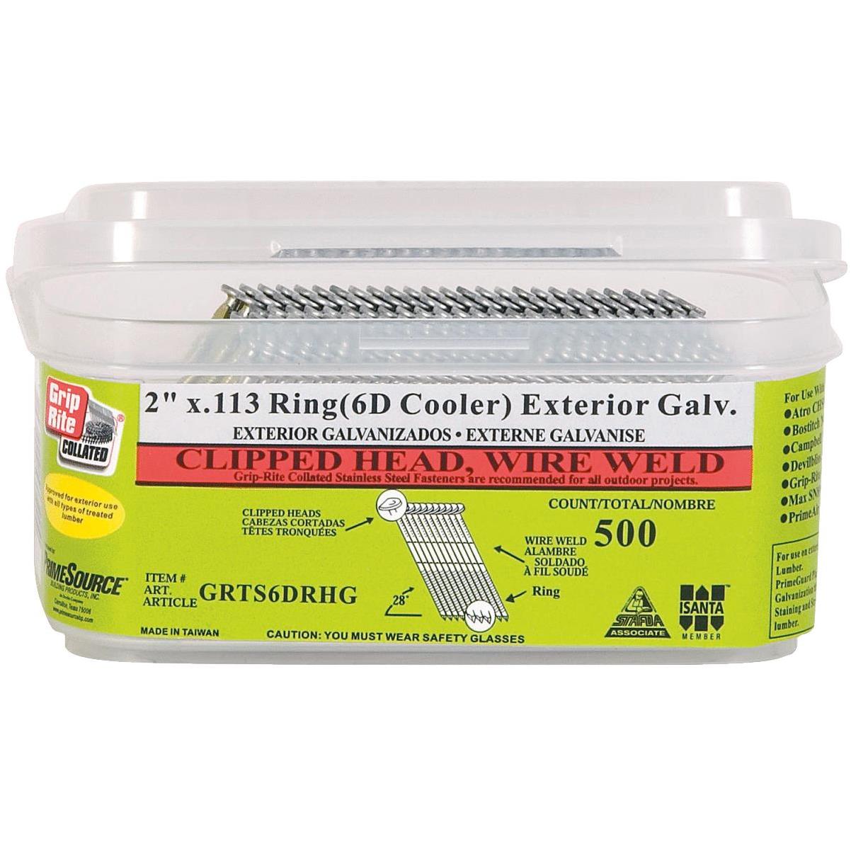 Grip Rite GripRite 28 Degree Wire Weld Bright Clipped Head Framing