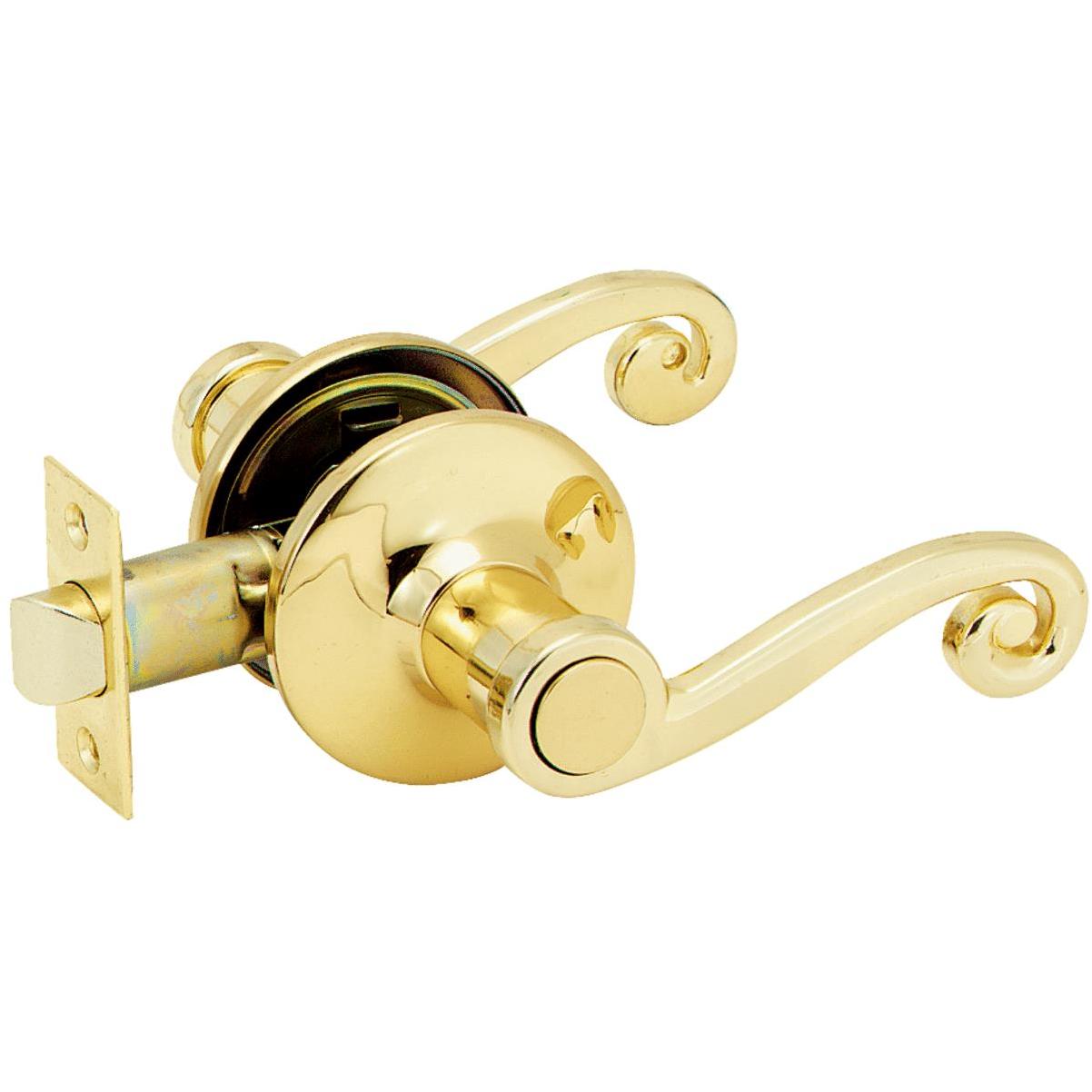 Kwikset® 94050-547 Security Dorian Keyed Entry Lever, Polished Brass –  Toolbox Supply