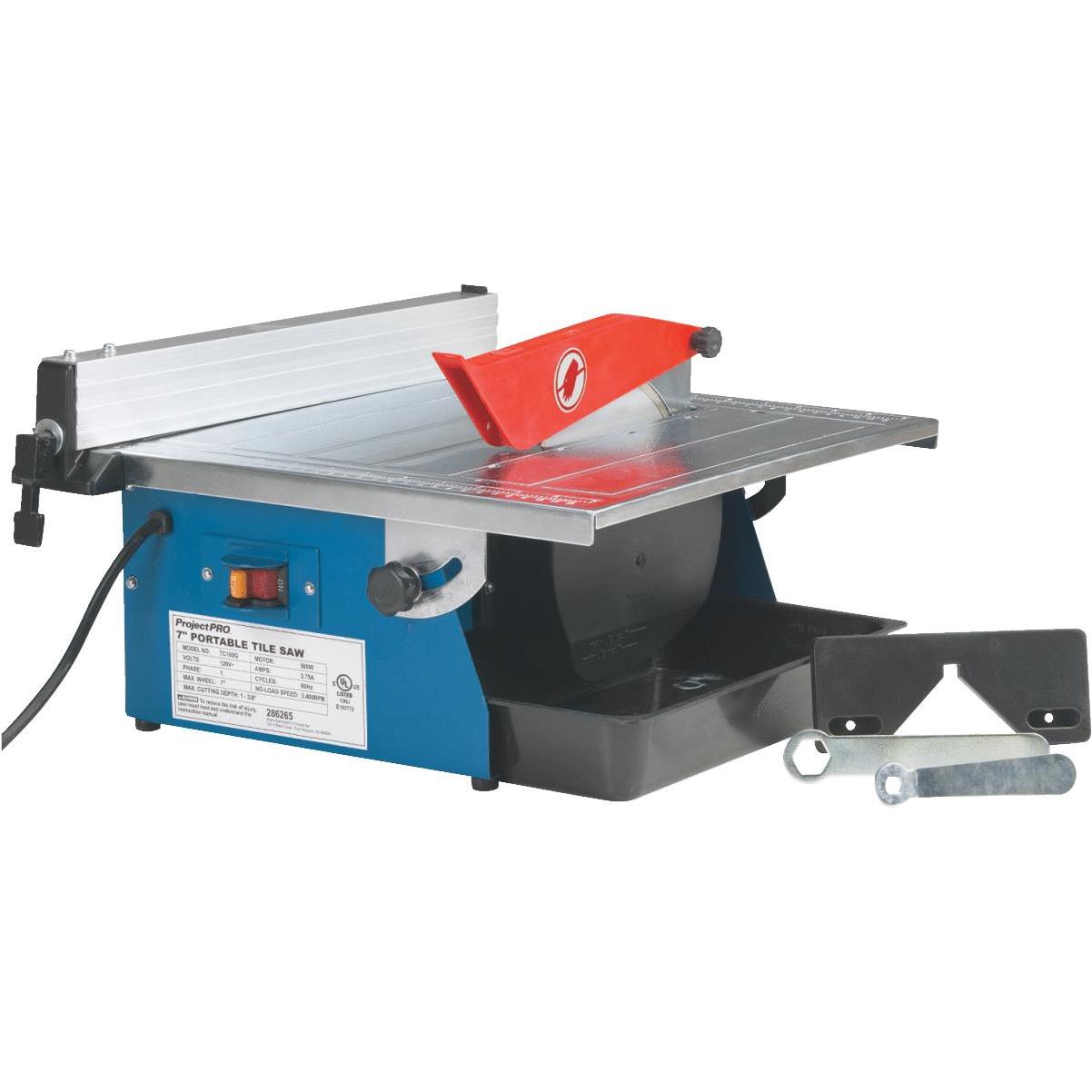 Project Pro 7 In Portable Tile Saw Hills Flat Lumber