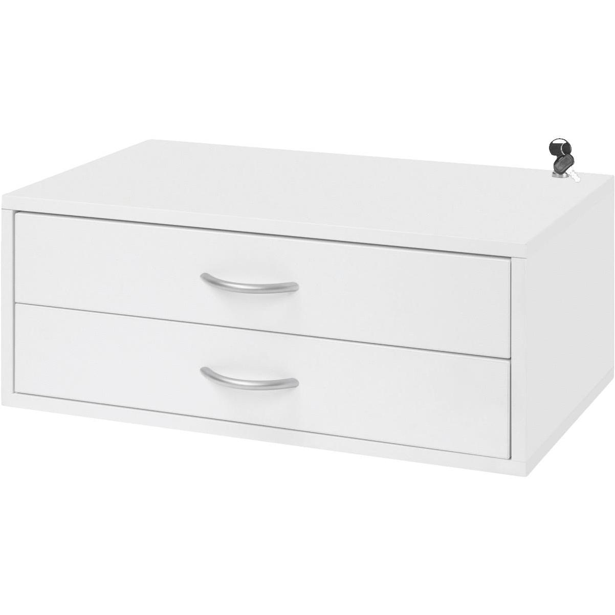 Organized Living 2-Drawer Unit - White