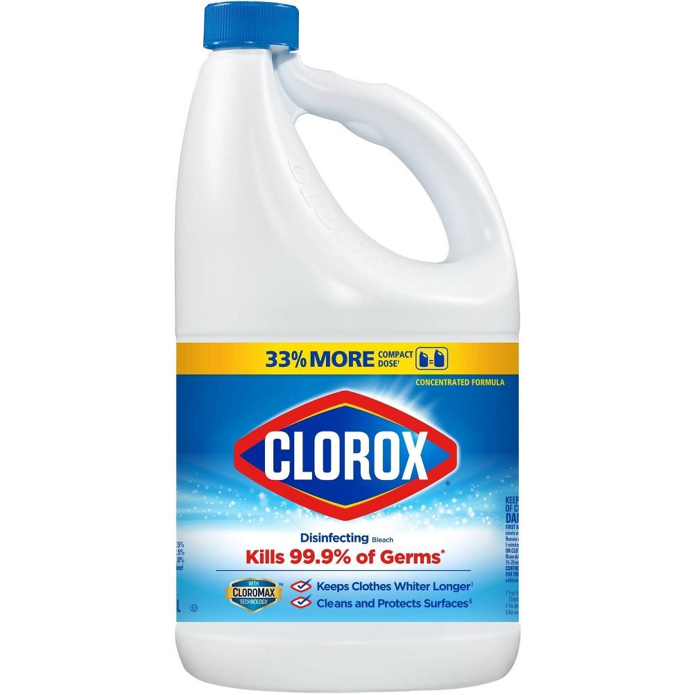 Clorox 81 oz. Concentrated Regular Disinfecting Liquid Bleach Cleaner  4460032263 - The Home Depot