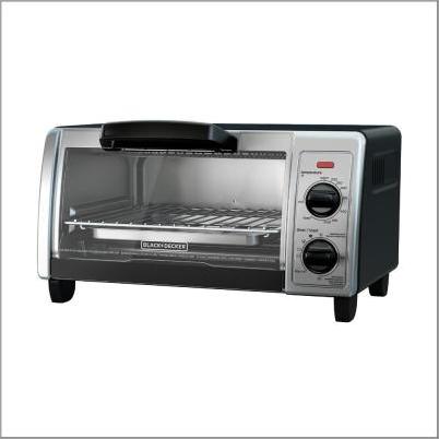 Black & Decker 4-Slice Toaster Oven with Natural Convection - Stainless  Steel