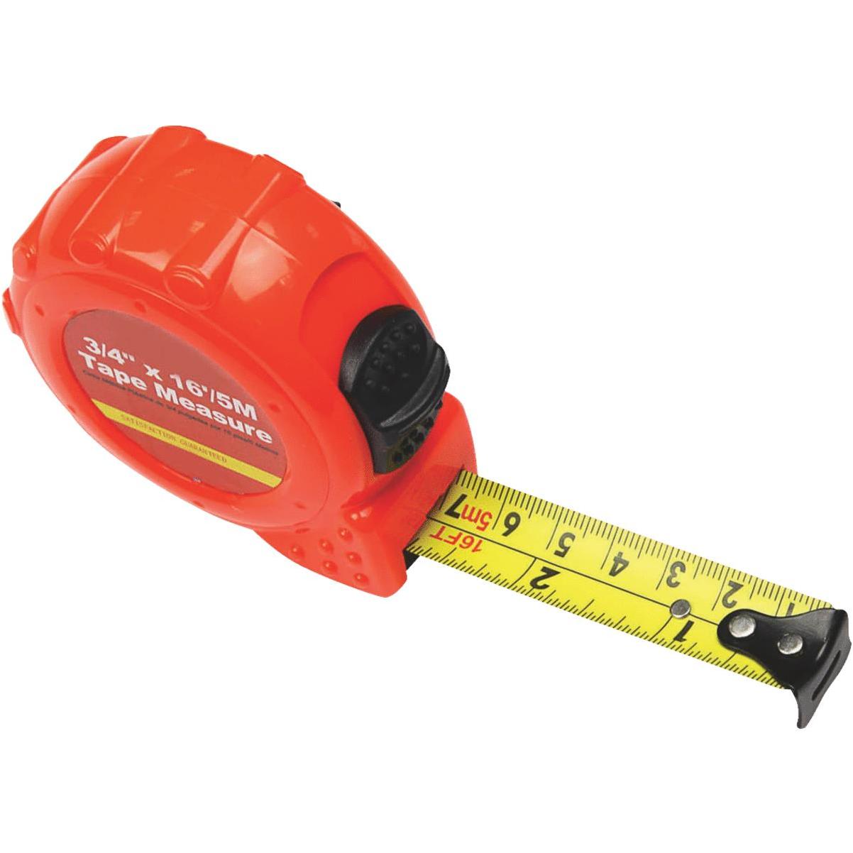 1pc Metric Tape Measure 16ft 5m Retractable Clear Easy To Read