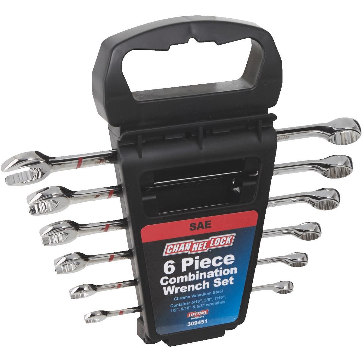 Stanley 7-Piece 12-Point Standard (SAE) Standard Combination Wrench Set at