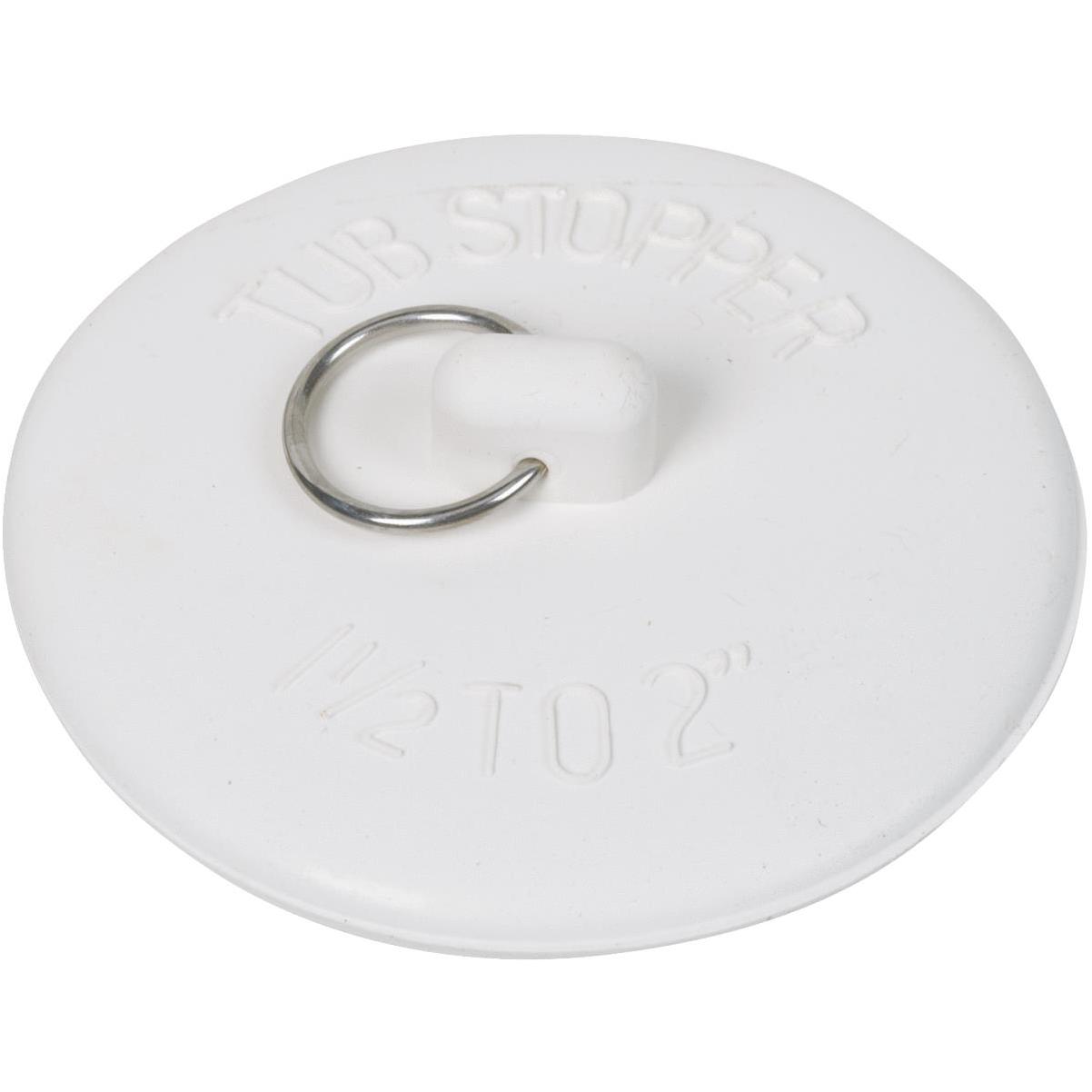 DANCO 1-1/2 in. Rubber Stopper in White