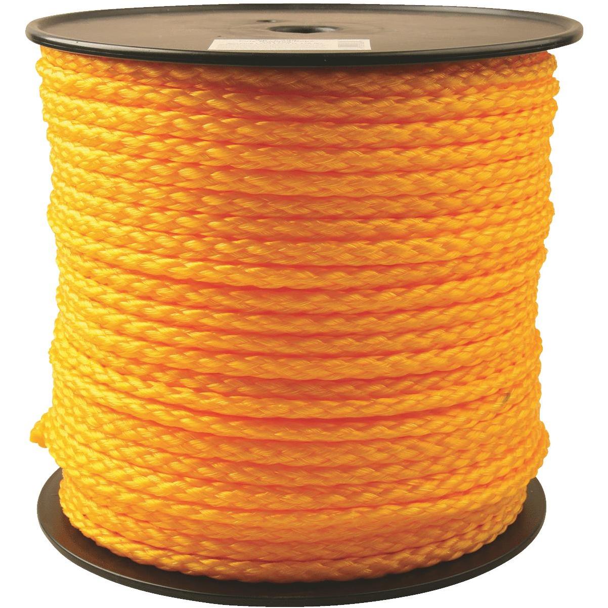 Do it Best 3/8 In. x 50 Ft. Orange & Black Truck Polypropylene