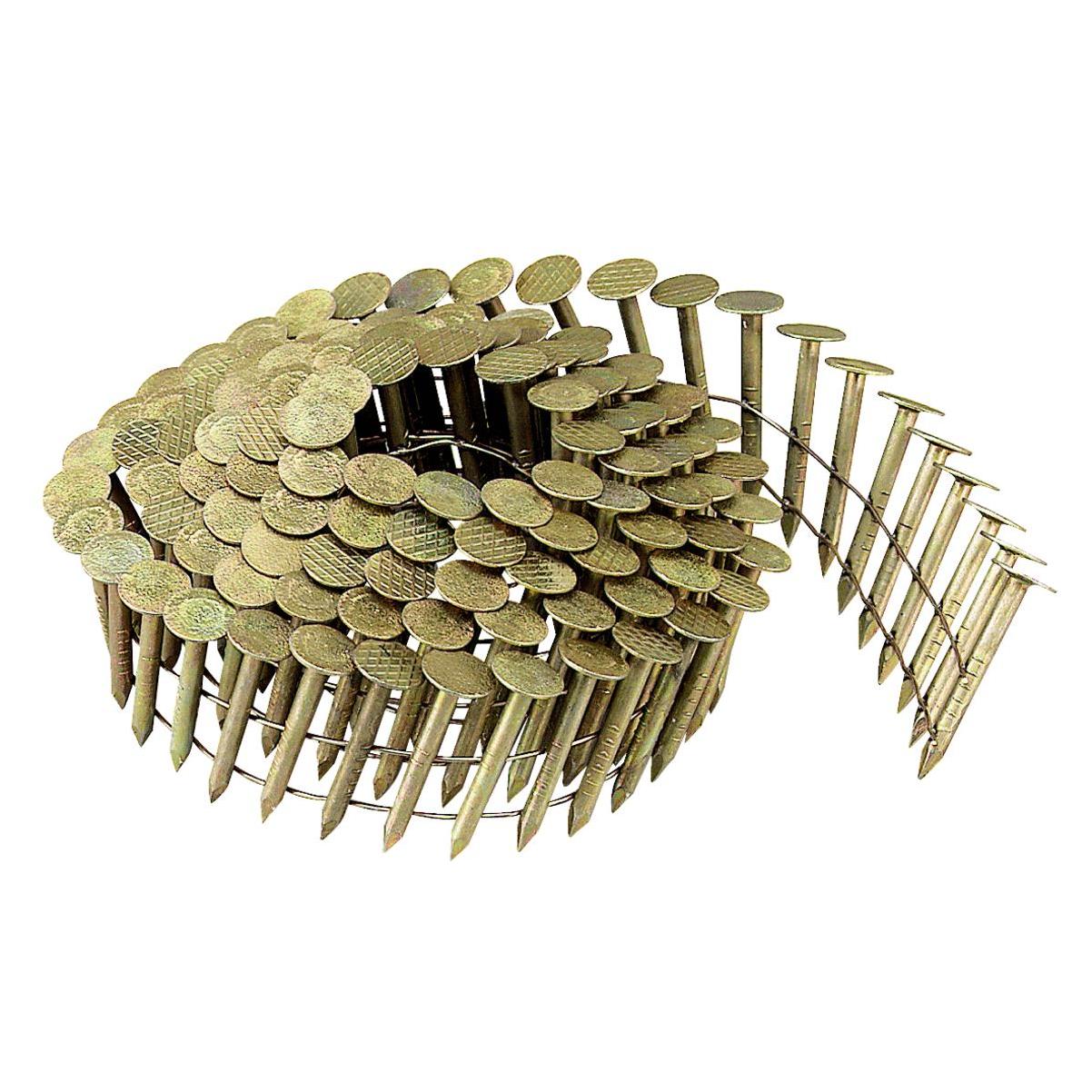 Bostitch 1/4Inch 15 Degree Smooth Shank Coil Roofing Nails, 40 OFF