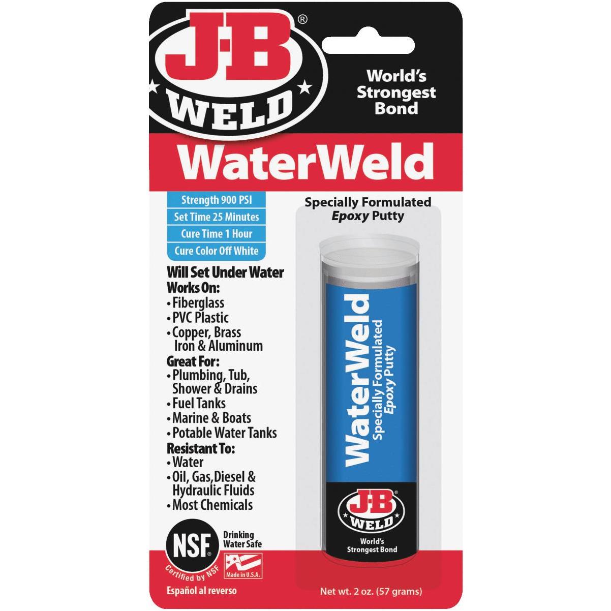 JB Weld Plastic Bonder Body Panel Adhesive And Gap Filler Syringe - 0.85 tube