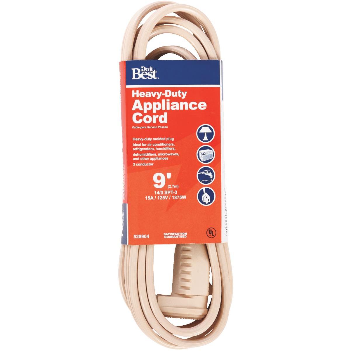 Air Conditioner/Major Appliance Extension Cord 6-foot 15A/125V BRAND NEW 