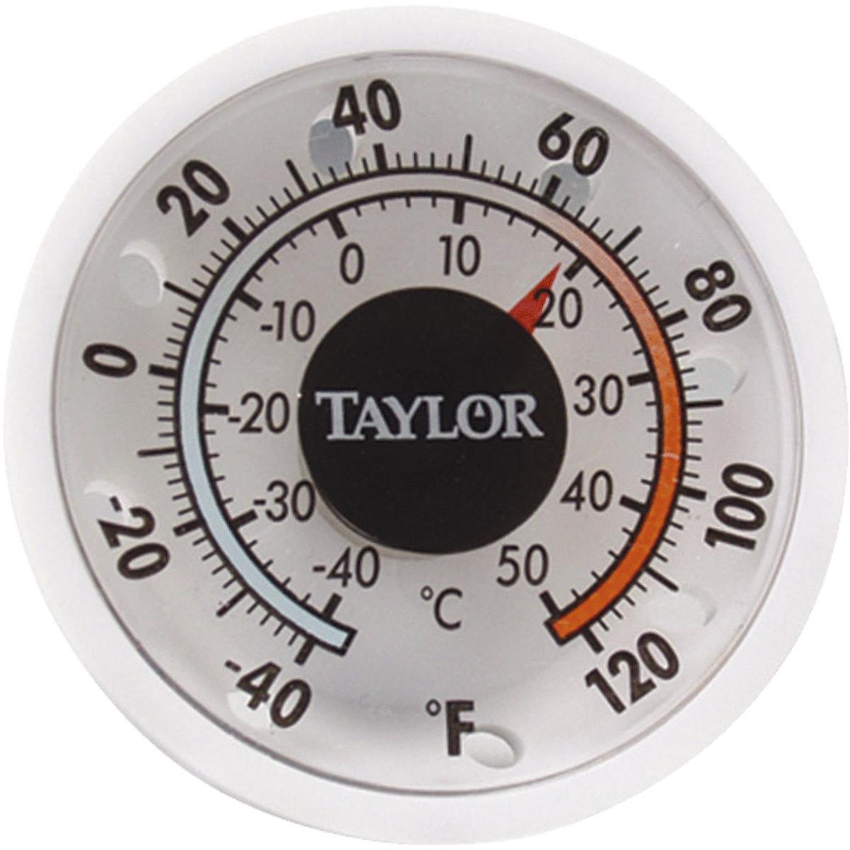 Taylor 7.5 In. Easy-To-Read Indoor & Outdoor Thermometer