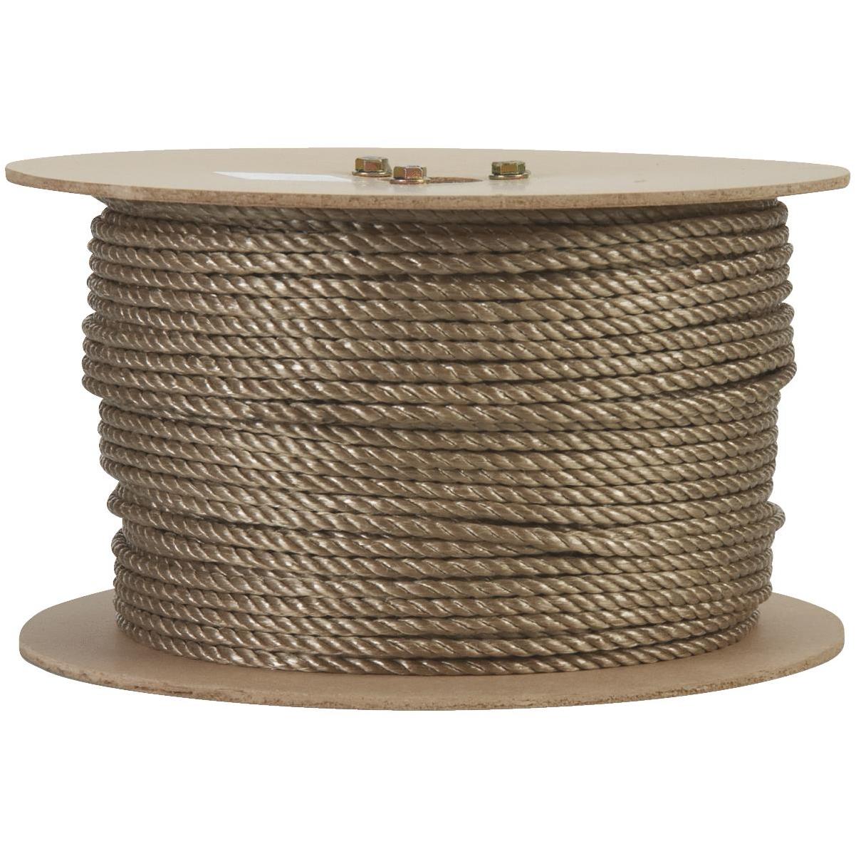 Do It Best 1/4 in. x 600 ft. Brown Twisted Unmanila Polypropylene Rope