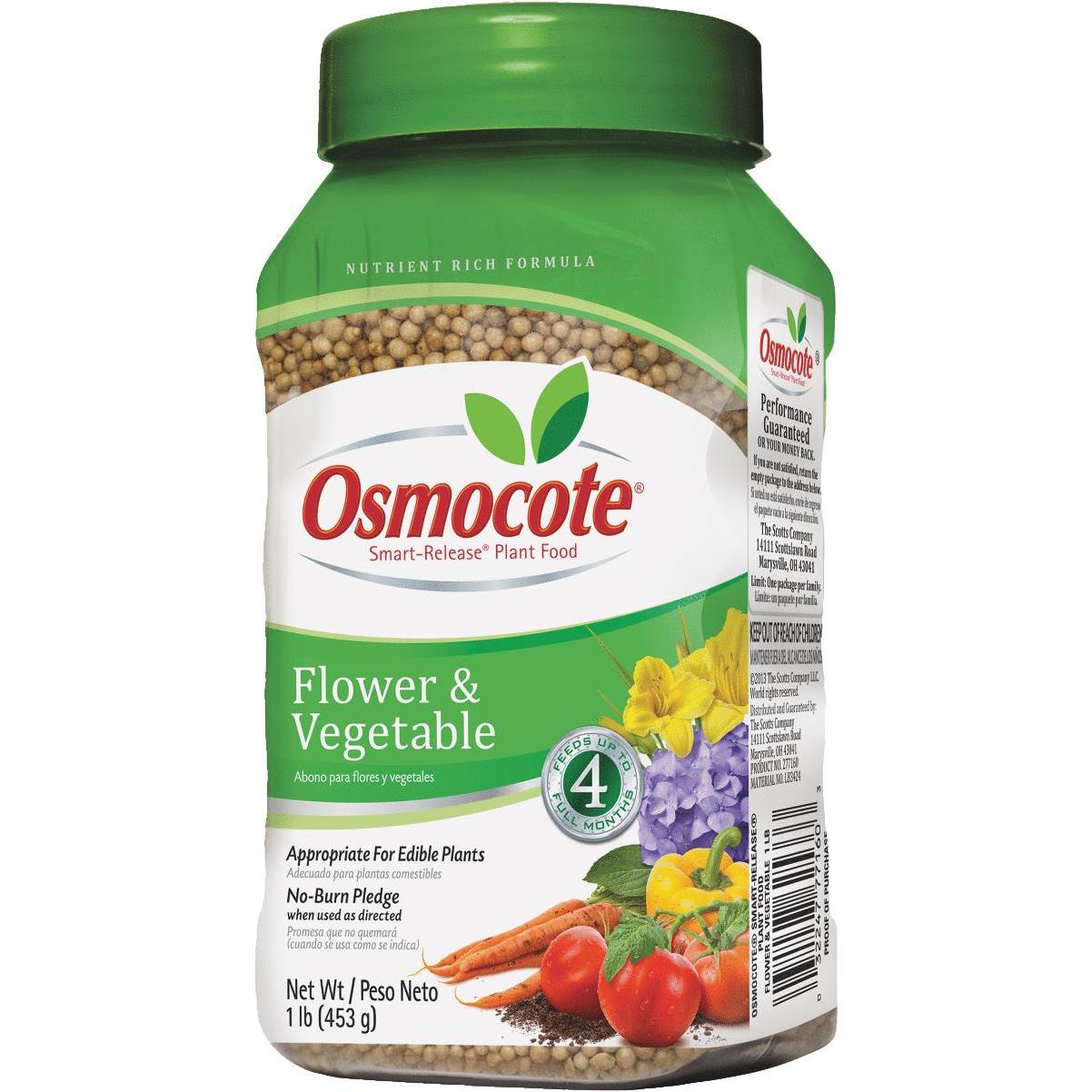 Osmocote SmartRelease 1 Lb. Flower & Vegetable Plant Food Gold Beach Lumber Yard