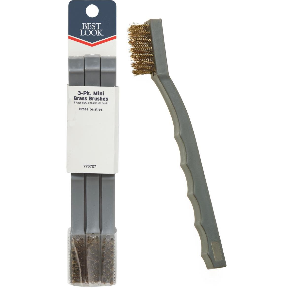 Best Look Brass Soft Grip Wire Brush