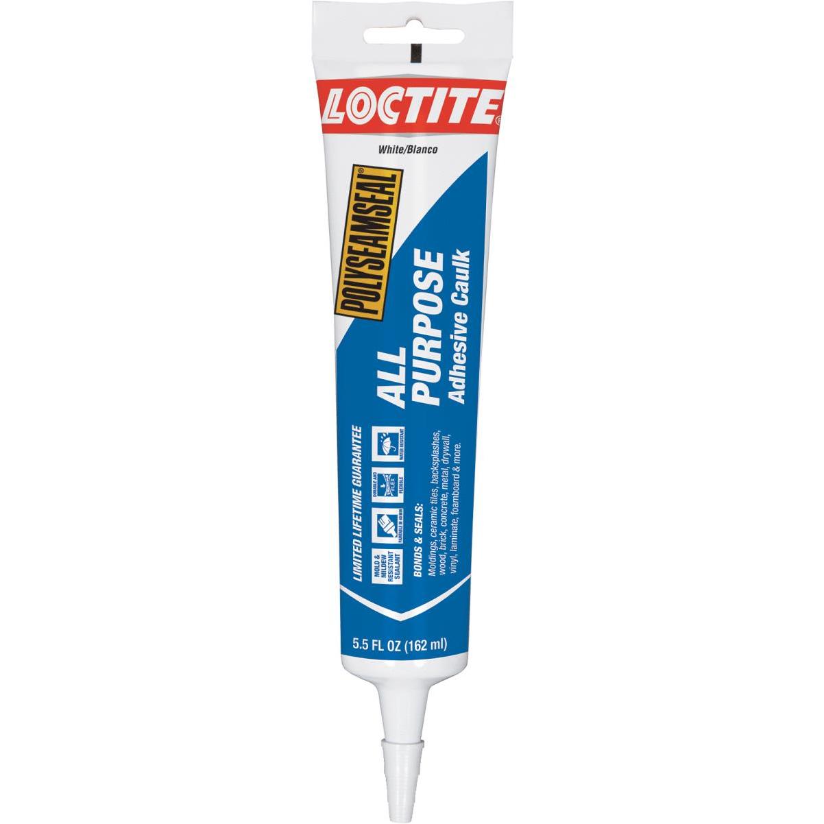 Loctite Polyseamseal 5.5 Oz. White Kitchen & Bath Caulk