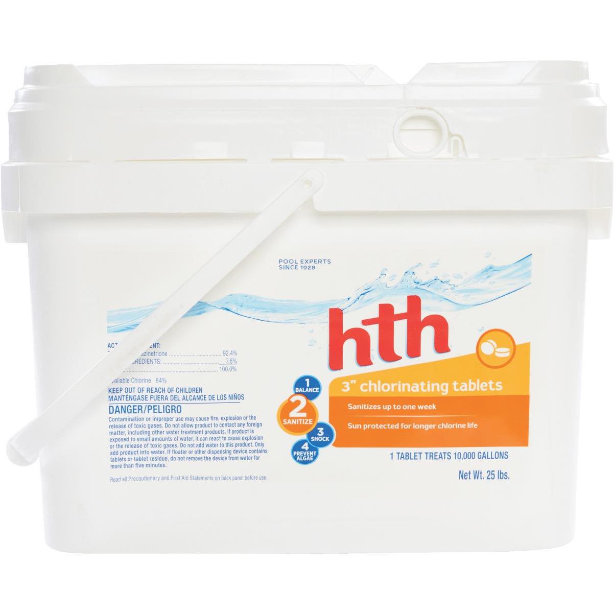 HTH™ Pool Care 3 Chlorine Tabs: Chlorine 3 Inch Tablets