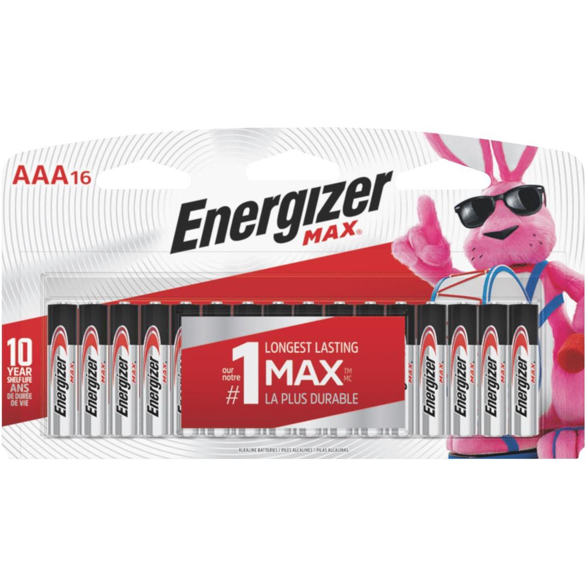 Energizer AA Batteries, Alkaline Power, 24 Pack, Double A Battery