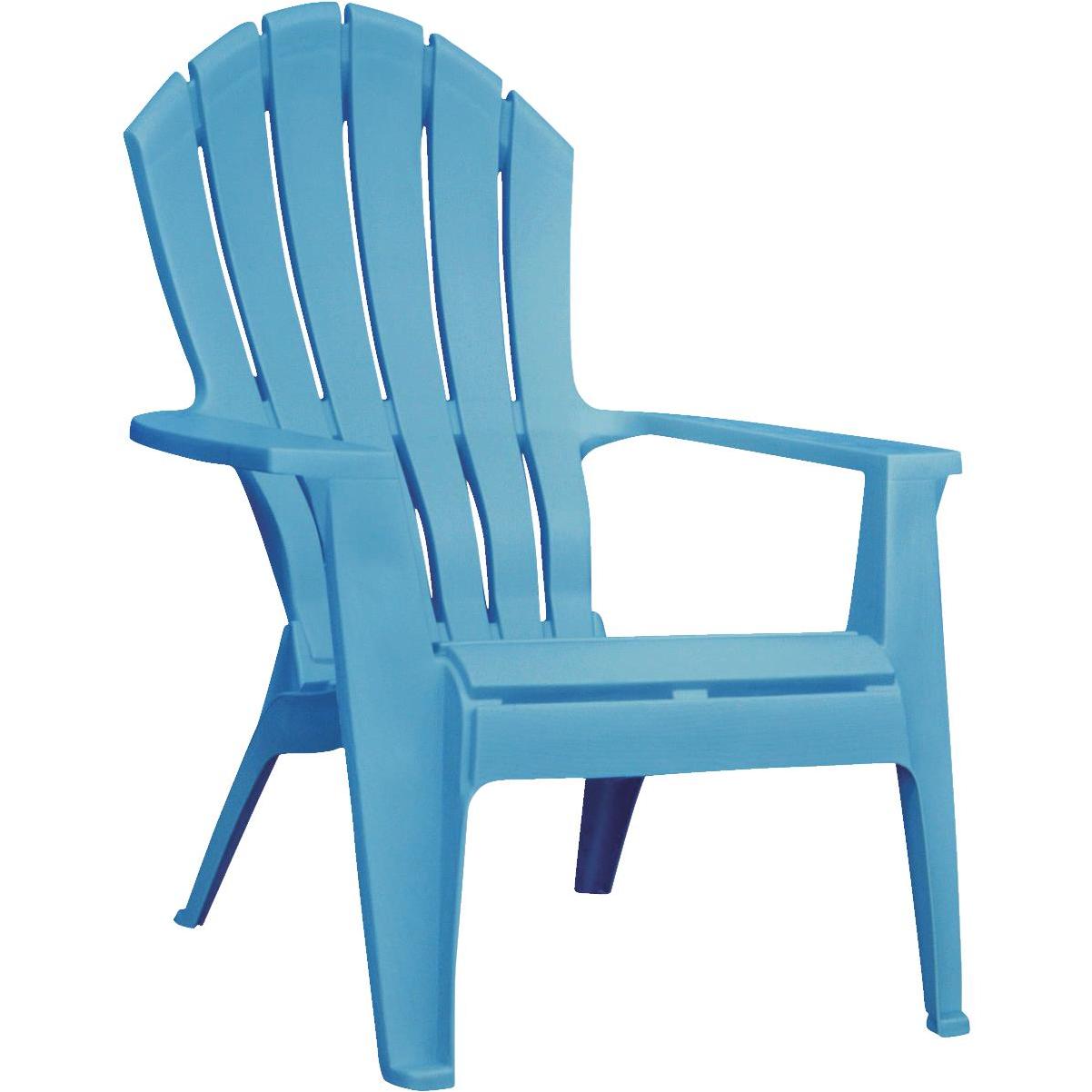 Adams Realcomfort Pool Blue Resin Adirondack Chair Morganfield Home Center