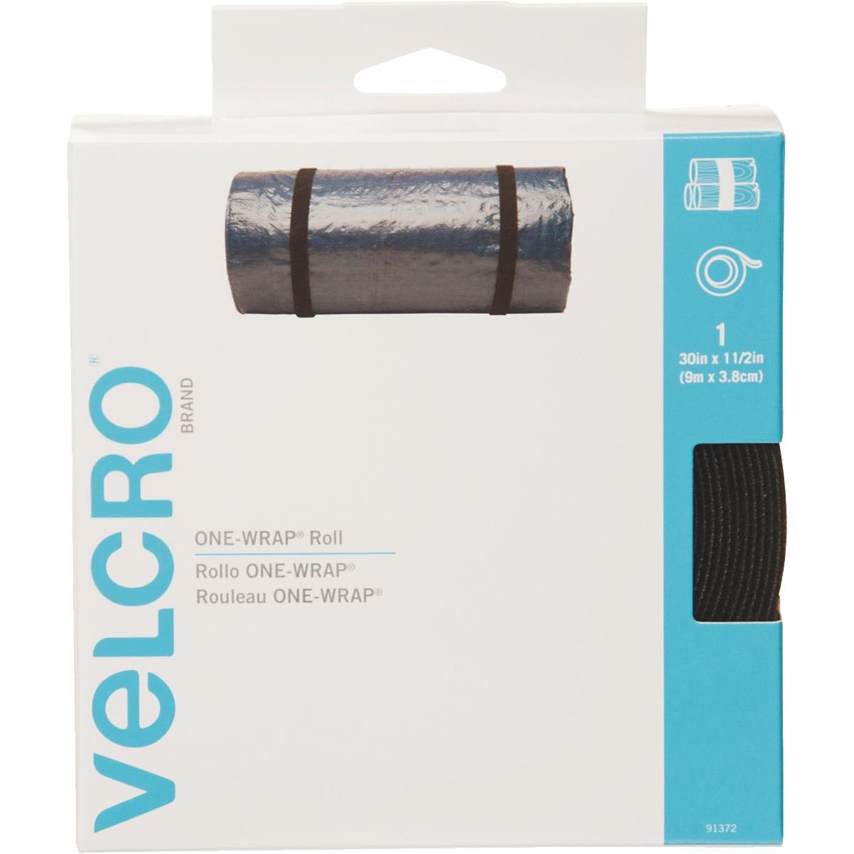 VELCRO Brand 1-7/8 In. Black Industrial Strength Hook & Loop Disc