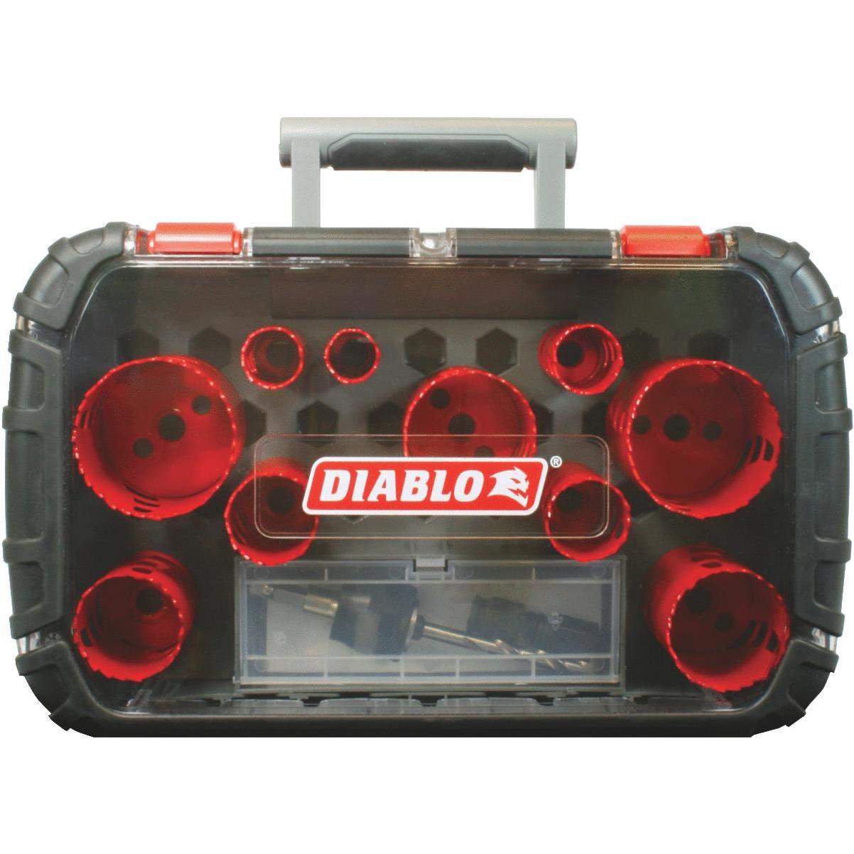 Diablo Bi-Metal Hole Saw Set (14-Piece 