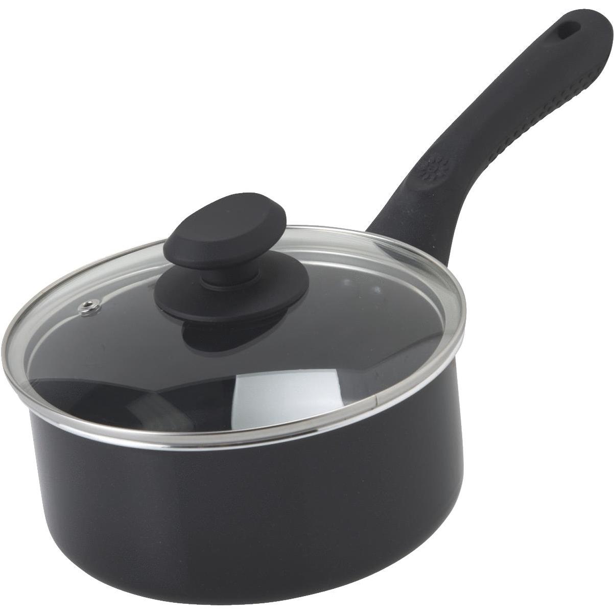 Ecolution Elements 3-Piece Frying Pan Set, Black