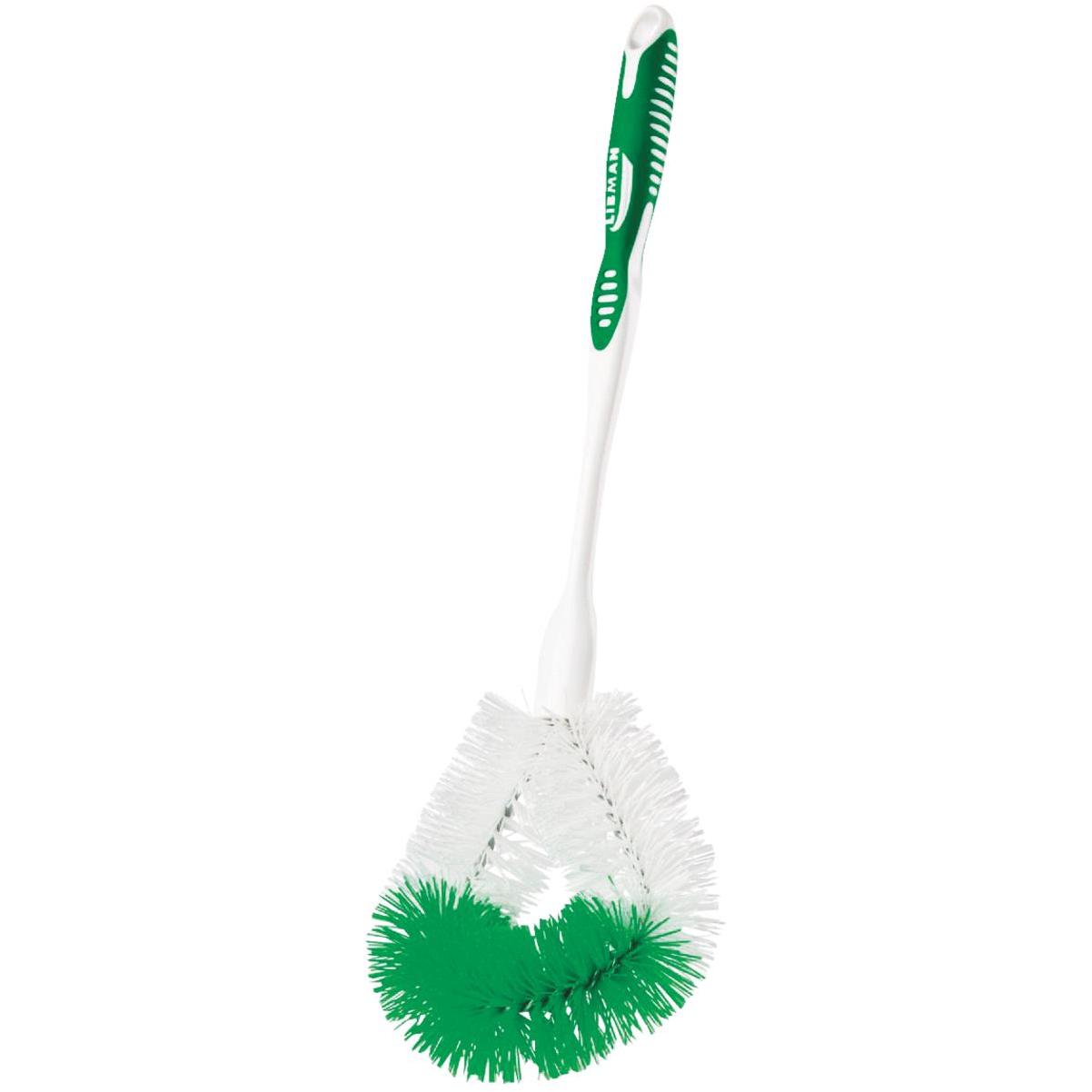 Libman 7 In. Polymer Sanoprene Bristle Contoured Grip Scrub Brush