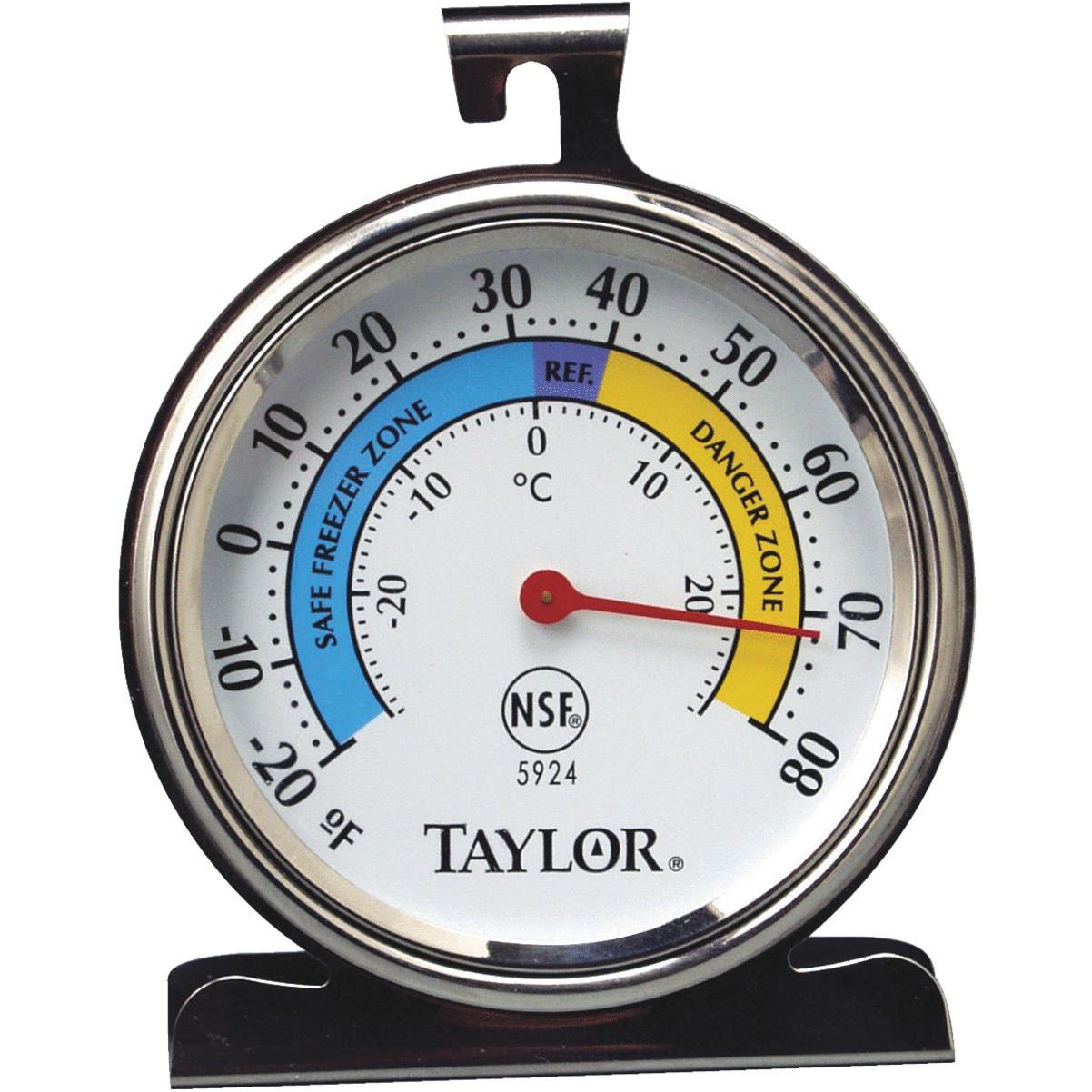 NEW TAYLOR 5939N CLASSIC STAINLESS MEAT THERMOMETER EASY READ DIAL  ADJUSTABLE