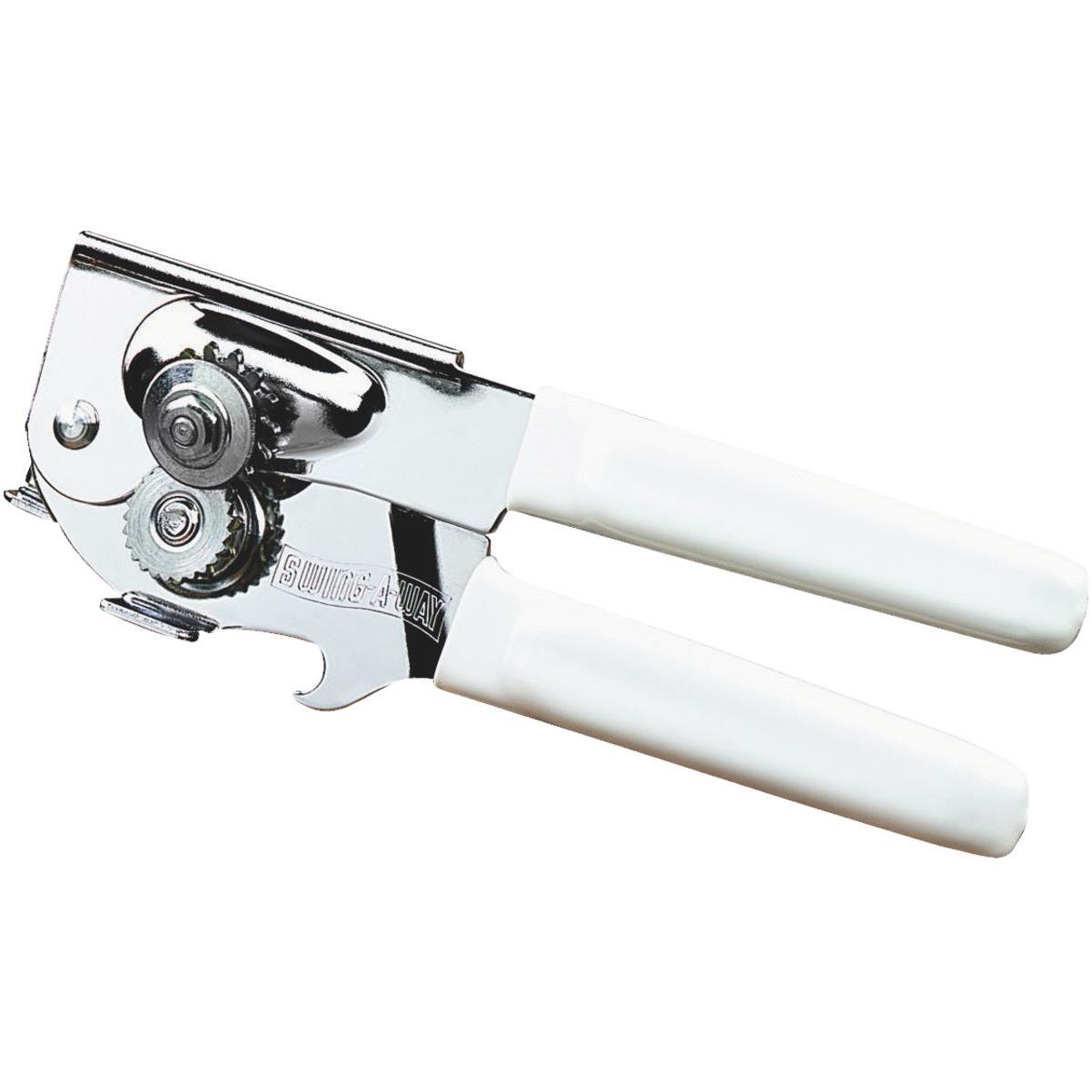 Swingaway White Handle Deluxe Can Opener