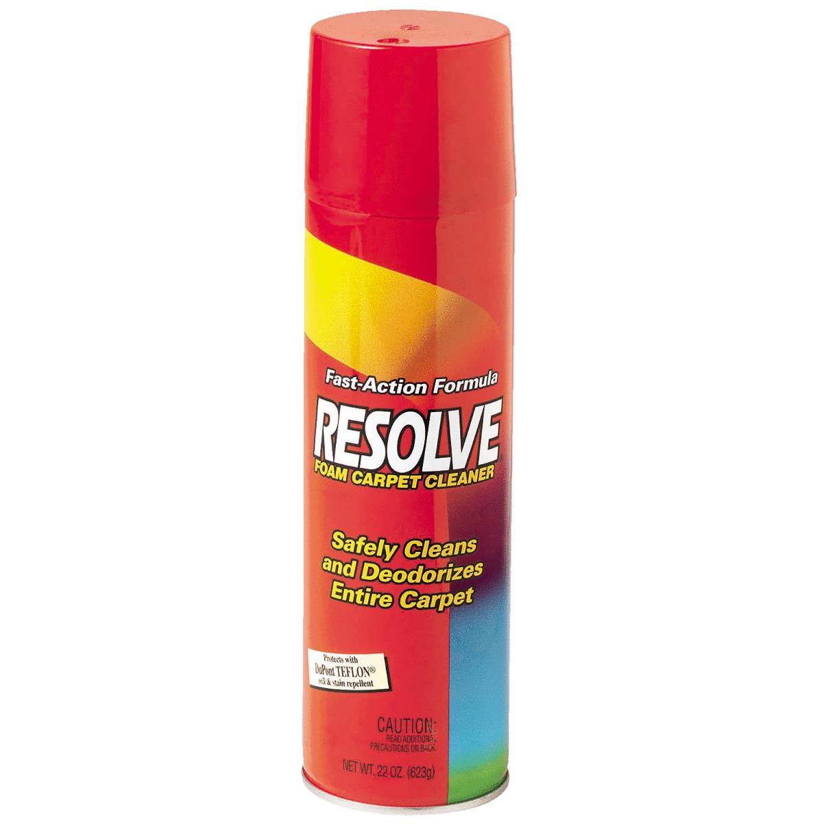 Resolve High Traffic Carpet Foam, 22 oz Can (Pack of 18)