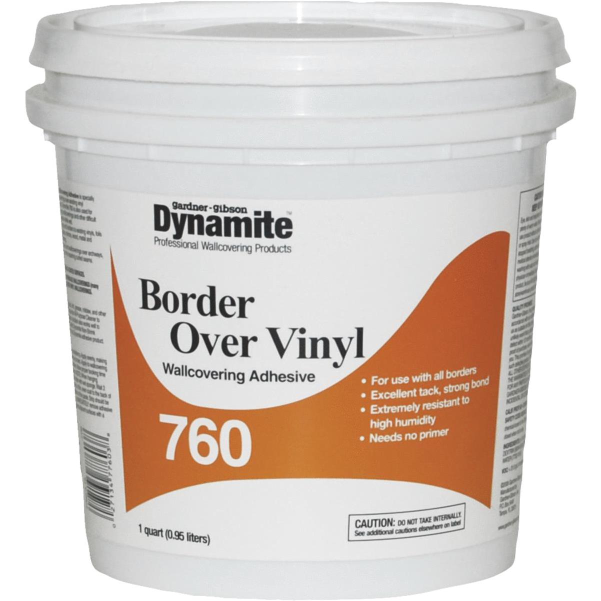 Dynamite 760 1 Qt. Vinyl Over Vinyl Wallcovering Adhesive