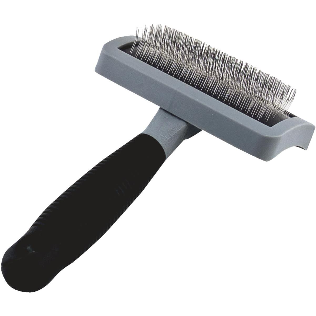 Well & Good Black Combo Pin & Bristle Dog Brush, Small