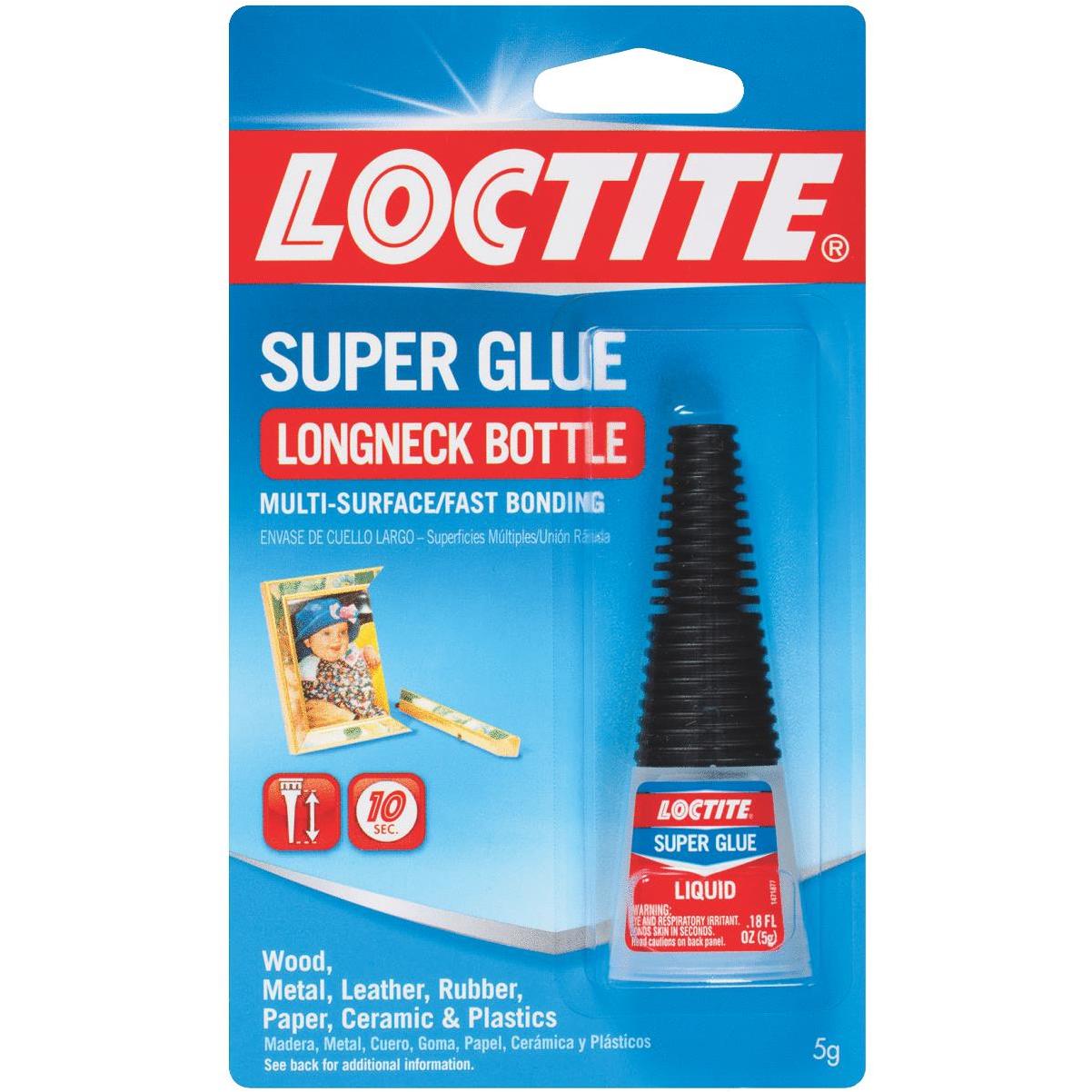 Loctite Super Glue Brush On Liquid, Pack of 1, Clear 0.18 oz Tube 