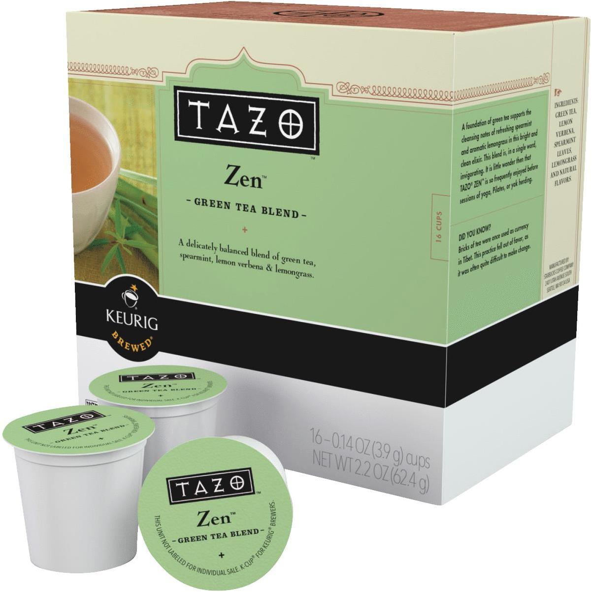 Keurig Tazo Zen Tea K-Cup (16-Pack 