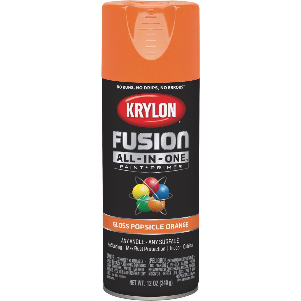 Krylon Fusion All-In-One Gloss Spray Paint & Primer, Purple