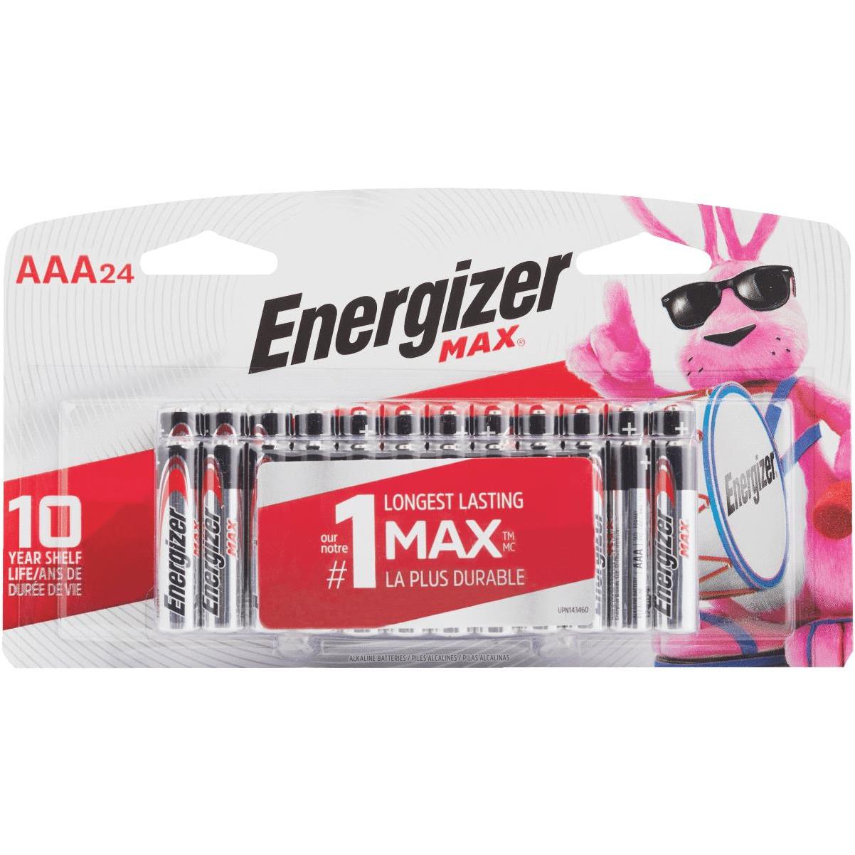 Energizer Alkaline Power AAA Batteries (32 Pack), Long-Lasting Triple A  Batteries