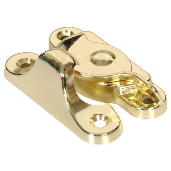 Sash Lock Crescent Type, Brass Finish Hillman Misc Cabinet Hardware 851772