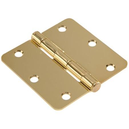 Part 851287 3  Brass Plated Rc Hinge, by Hillman, Single Item, Great Value, New