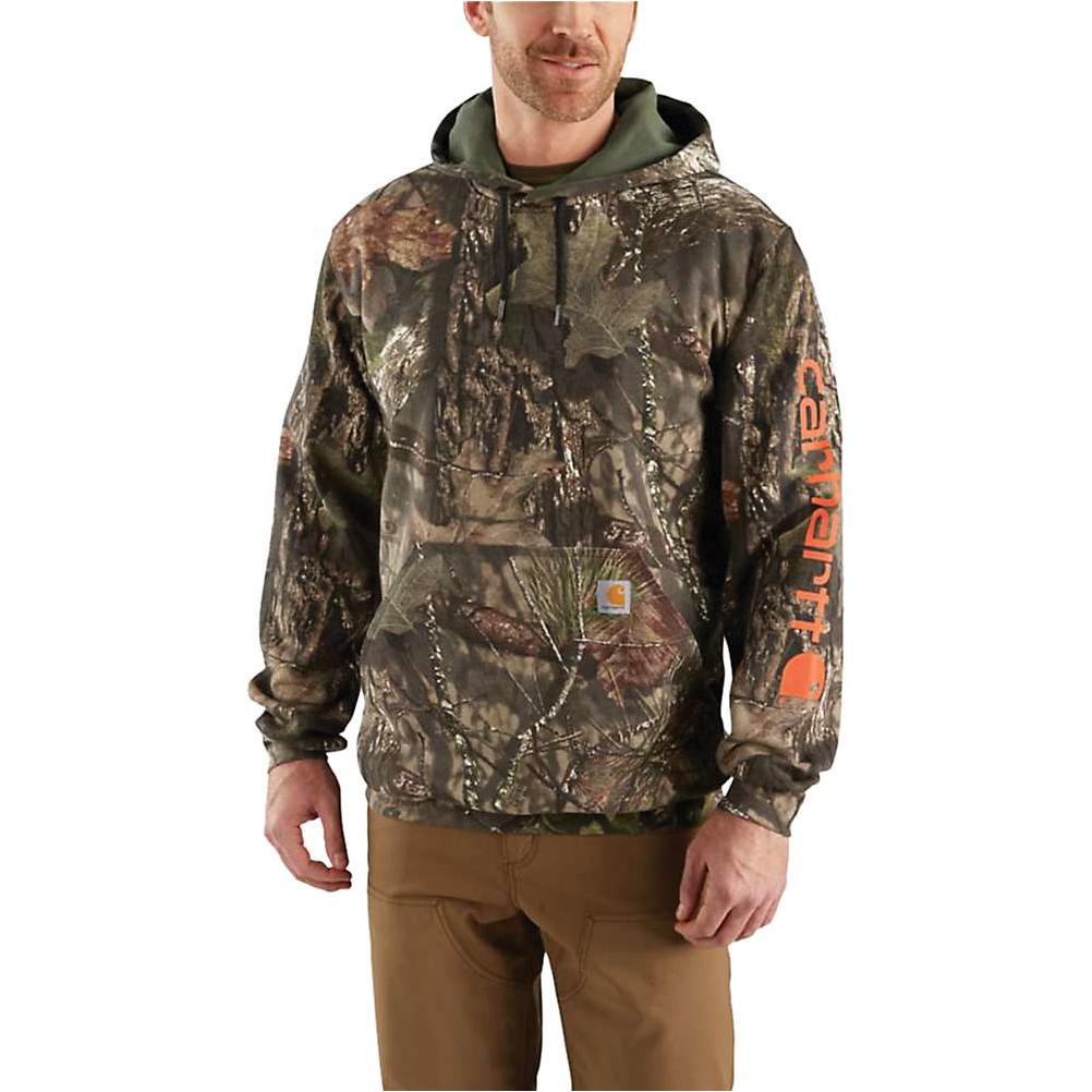 Men's Zipper Front Mossy Oak® Camouflage Hoodie – Milwaukeee Leather