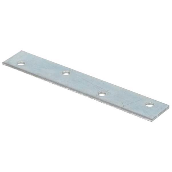 2 X 1/2 Mending Plate, Zinc Plated Hillman Mending Plates 851676 008236866483