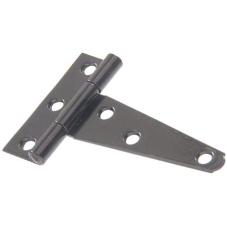 Part 851683 5  Brass Plated Lt T-Hinge, by Hillman, Single Item, Great Value, Ne