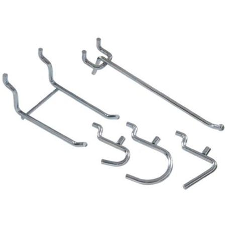Workshop Peg Hook Kit, Zinc Plated Hillman Hook and Eye 853068 008236987560